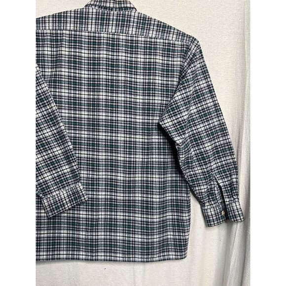 VNT OS Trachten Men XXL EU45/46  Flannel Cotton Navy Green Western Rustic Alpine - Picture 10 of 16